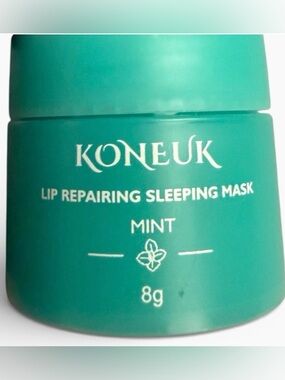 Mint Lip Repairing Sleeping Mask — Green